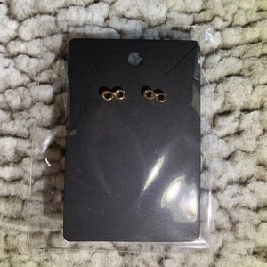 Golden Infinity Earrings